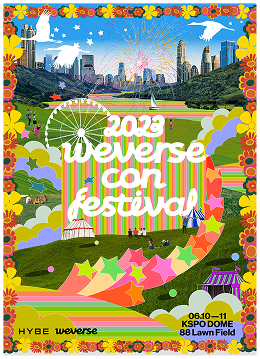 2023 Weverse Con Festival 공식 포스터